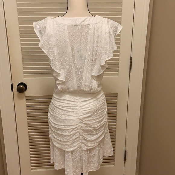 121. Chelsea & Violet South of France Dress in White - Picture 9 of 13